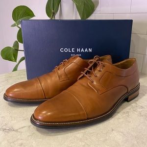 Like-New Cole Haan Men’s Warren Cap Ox Oxford Shoe 12M